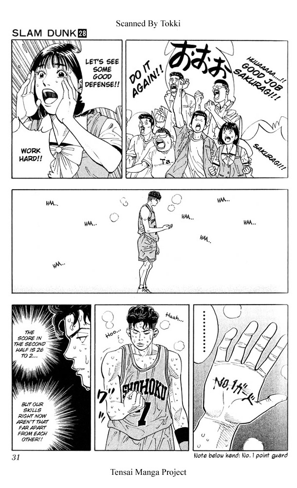 Slam Dunk - Vol.28 Chapter 244 : Heart Of Team