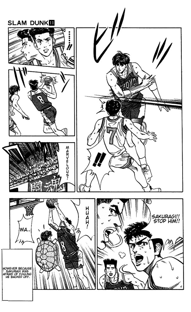 Slam Dunk - Vol.11 Chapter 95 : 4 Fouls