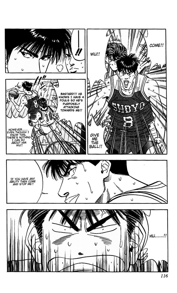 Slam Dunk - Vol.11 Chapter 95 : 4 Fouls