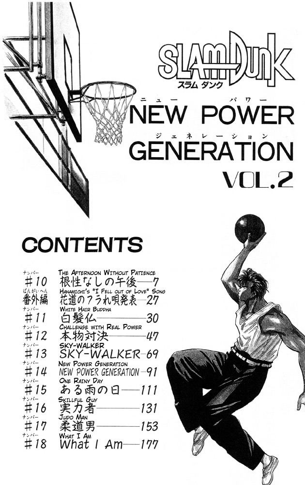 Slam Dunk - Vol.2 Chapter 10 : The Afternoon Without Patience