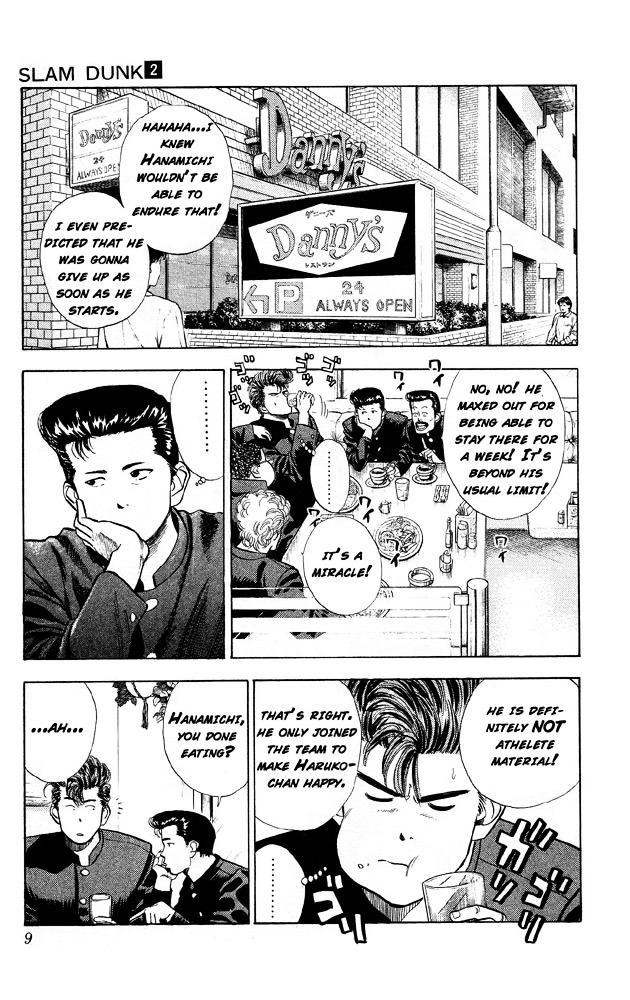 Slam Dunk - Vol.2 Chapter 10 : The Afternoon Without Patience