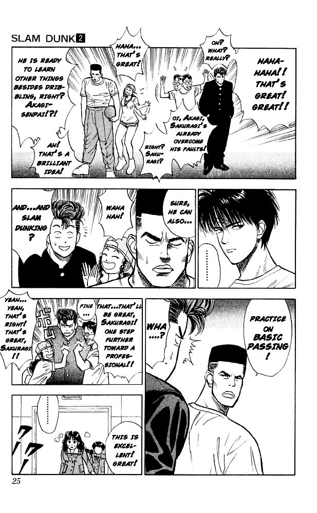 Slam Dunk - Vol.2 Chapter 10 : The Afternoon Without Patience