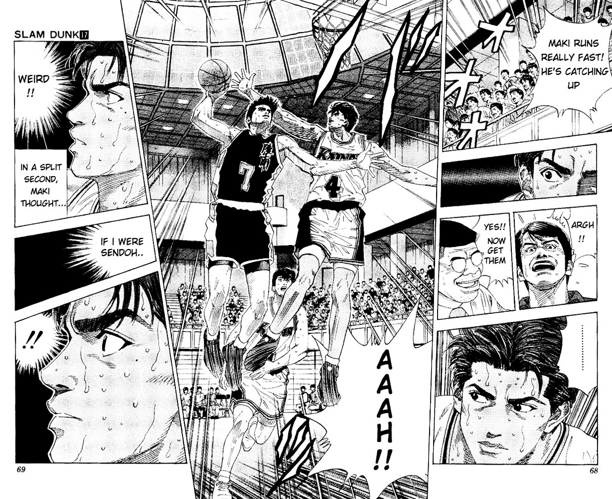 Slam Dunk - Vol.17 Chapter 147 : Sendoh S Scenario