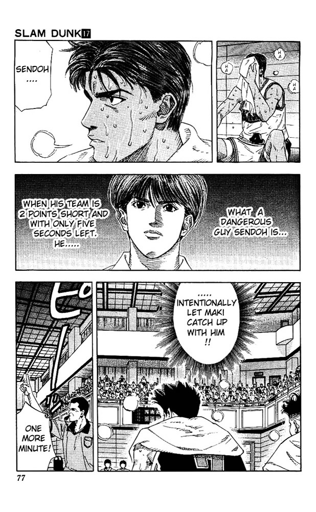 Slam Dunk - Vol.17 Chapter 147 : Sendoh S Scenario