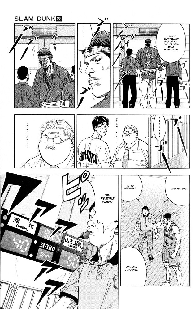 Slam Dunk - Vol.28 Chapter 246 : The Captain S Decision