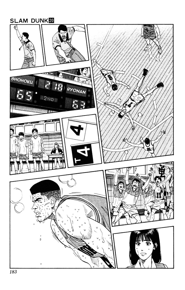 Slam Dunk - Vol.20 Chapter 179 : Shohoku S On Collapse