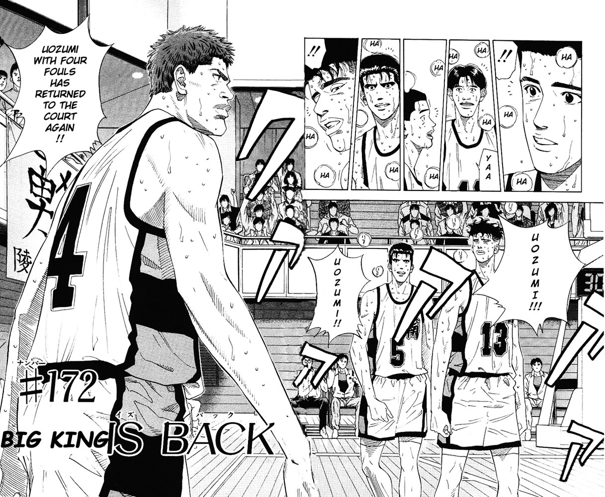 Slam Dunk - Vol.20 Chapter 172 : The Big King S Return