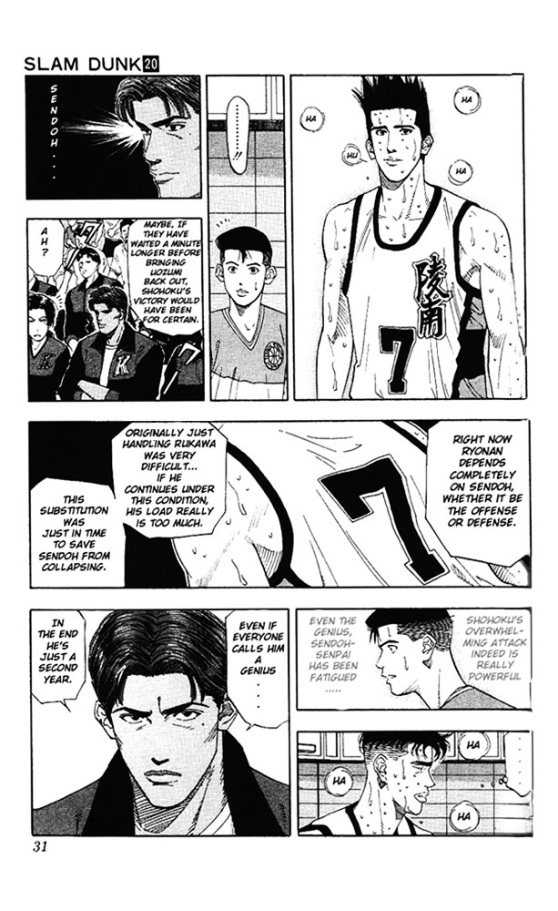 Slam Dunk - Vol.20 Chapter 172 : The Big King S Return