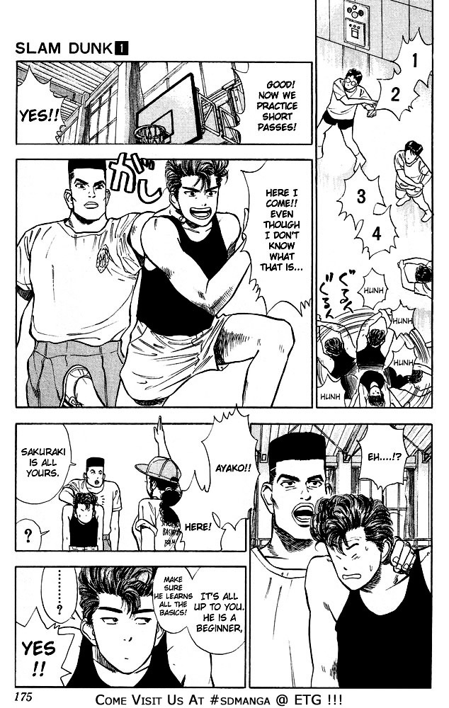 Slam Dunk - Vol.1 Chapter 8 : Sakuragi Joins!