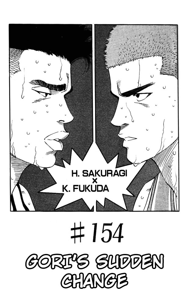 Slam Dunk - Vol.18 Chapter 154 : Gori S Sudden Change