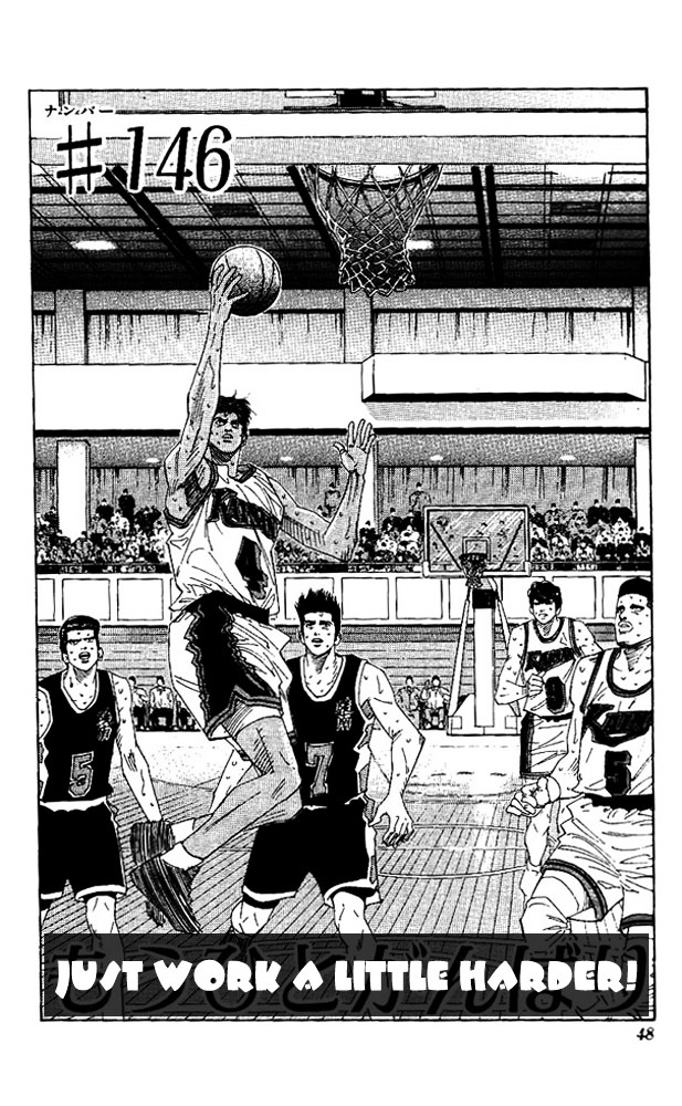 Slam Dunk - Vol.17 Chapter 146 : Just Work A Little Harder