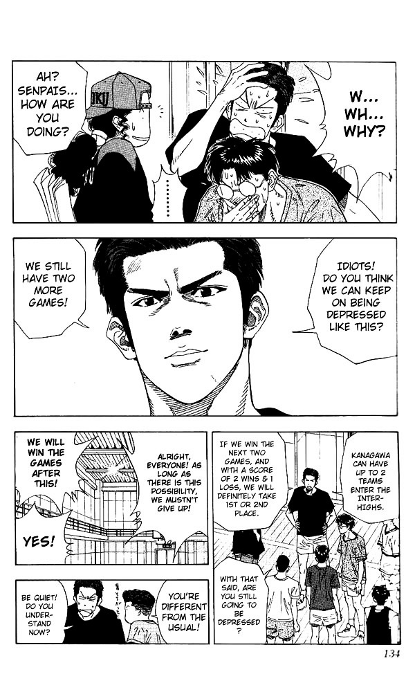 Slam Dunk - Vol.15 Chapter 132 : The Need To Climb Steep Cliffs