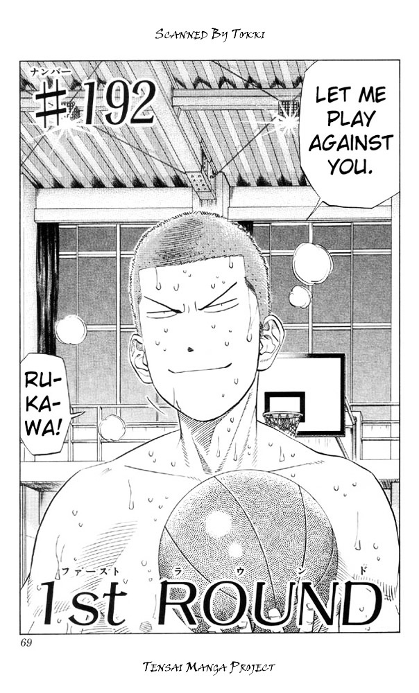 Slam Dunk - Vol.22 Chapter 192 : 1St Round