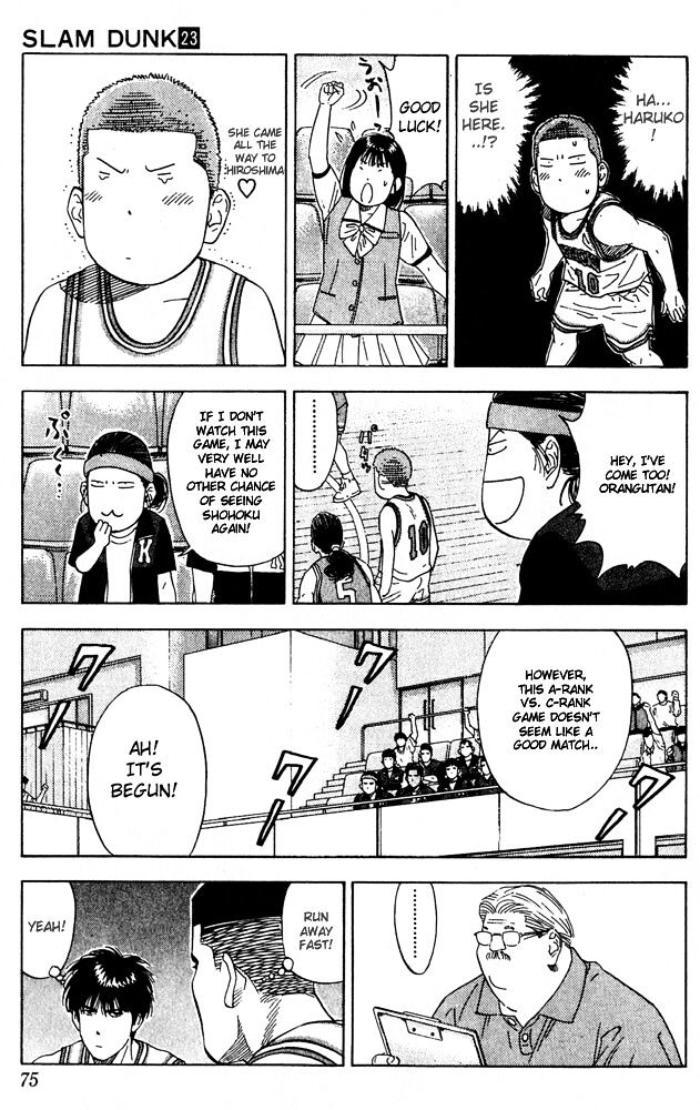 Slam Dunk - Vol.23 Chapter 201 : A-Rank Vs. C-Rank