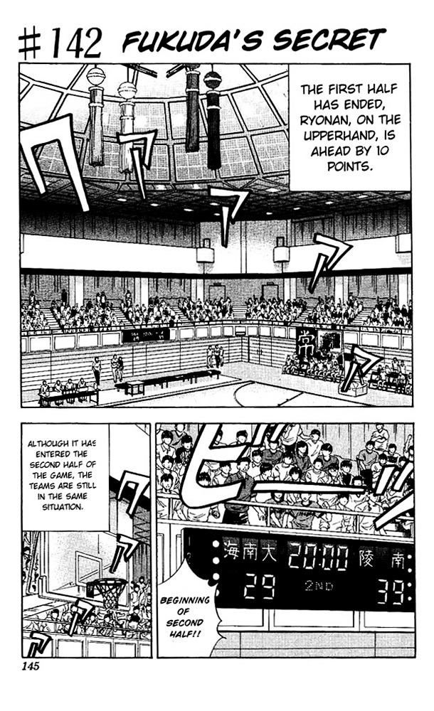 Slam Dunk - Vol.16 Chapter 142 : Fukuda S Secret