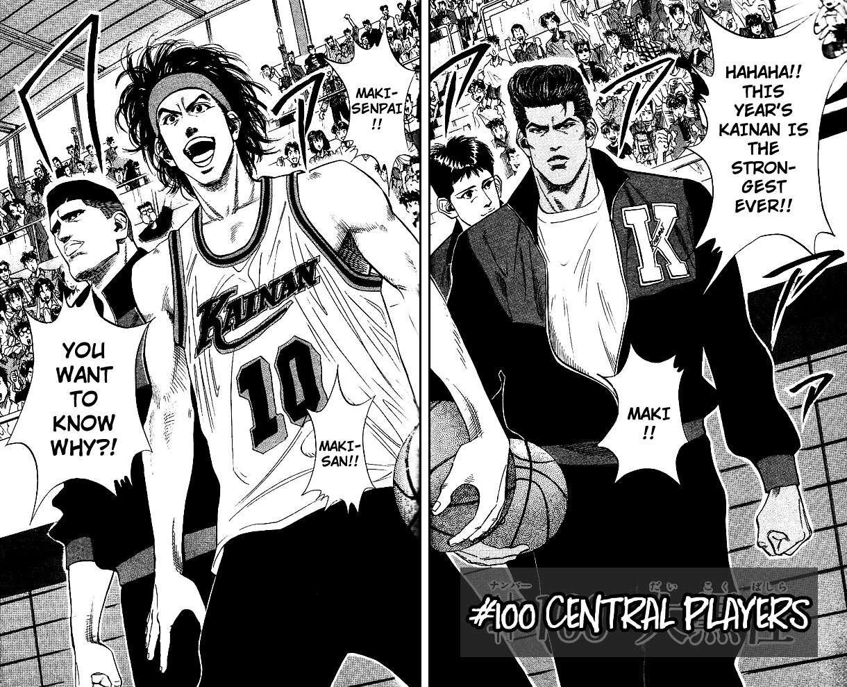 Slam Dunk - Vol.12 Chapter 100 : Central Players