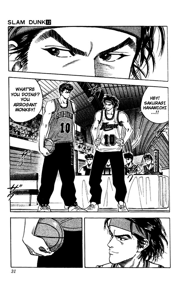 Slam Dunk - Vol.12 Chapter 100 : Central Players