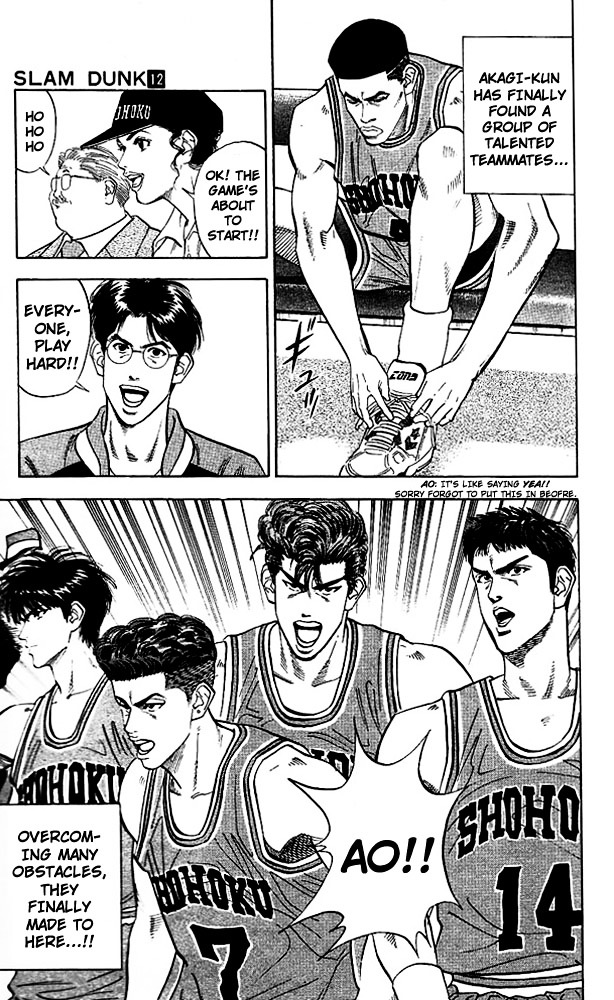 Slam Dunk - Vol.12 Chapter 100 : Central Players