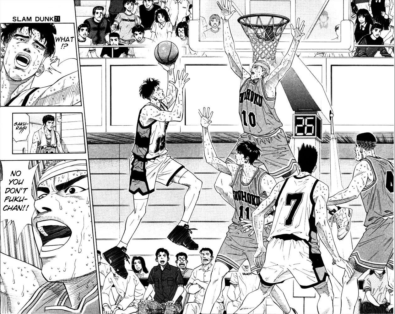 Slam Dunk - Vol.21 Chapter 180 : Mitsui S Regret