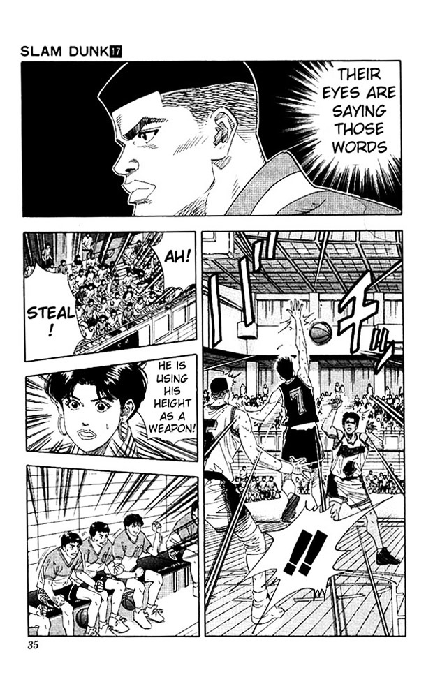 Slam Dunk - Vol.17 Chapter 145 : Showdown Of The Superstars