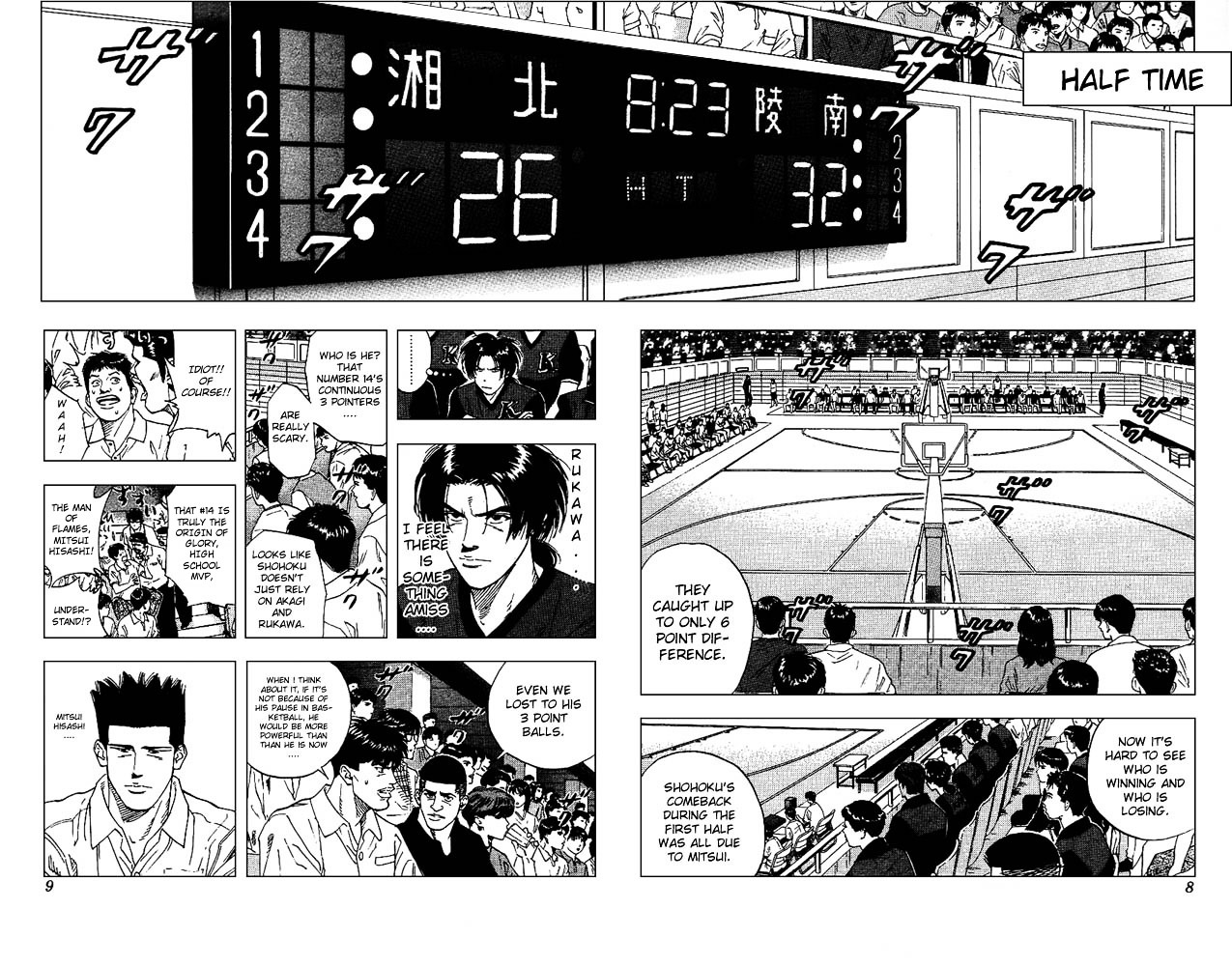 Slam Dunk - Vol.19 Chapter 162 : 2Nd Half