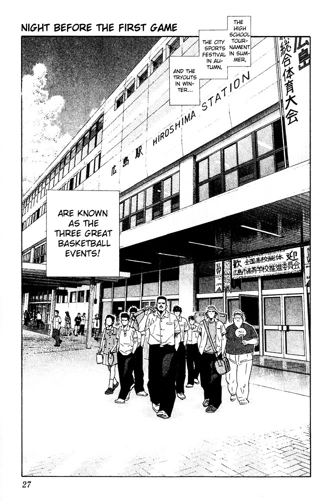 Slam Dunk - Vol.23 Chapter 199 : Night Before The First Game