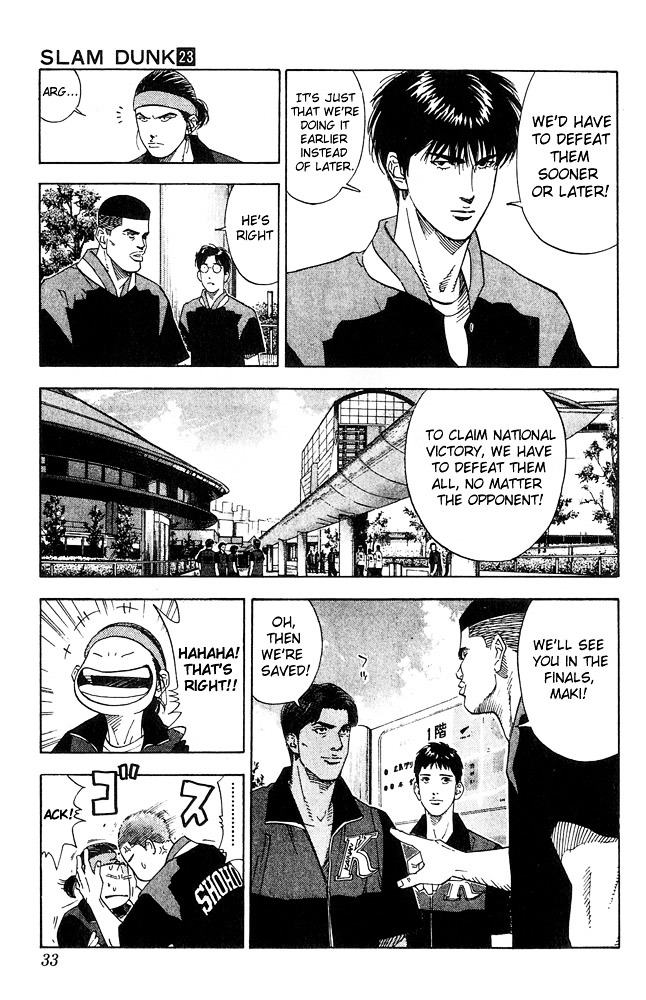 Slam Dunk - Vol.23 Chapter 199 : Night Before The First Game