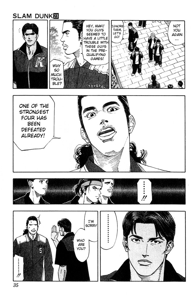 Slam Dunk - Vol.23 Chapter 199 : Night Before The First Game