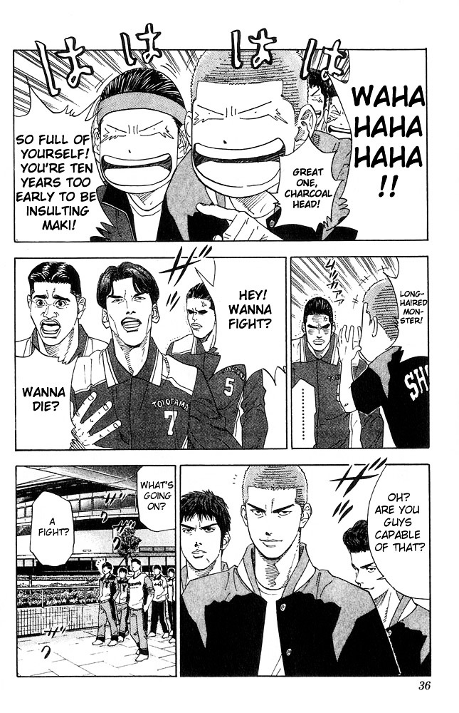 Slam Dunk - Vol.23 Chapter 199 : Night Before The First Game