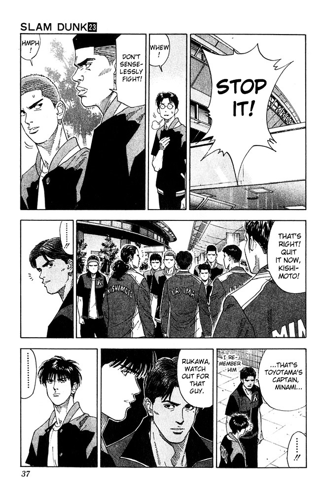 Slam Dunk - Vol.23 Chapter 199 : Night Before The First Game