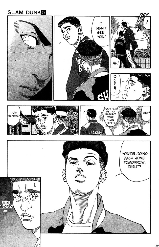 Slam Dunk - Vol.23 Chapter 199 : Night Before The First Game