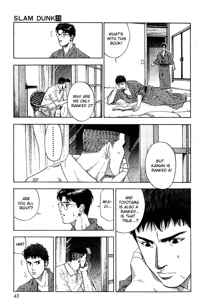 Slam Dunk - Vol.23 Chapter 199 : Night Before The First Game