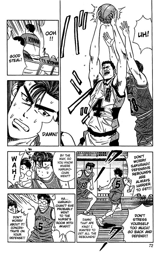 Slam Dunk - Vol.5 Chapter 39 : Rebound King S Troubles