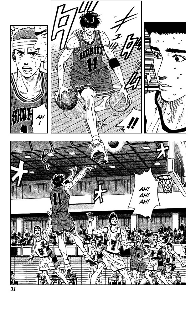 Slam Dunk - Vol.19 Chapter 163 : The Disappointing First Half