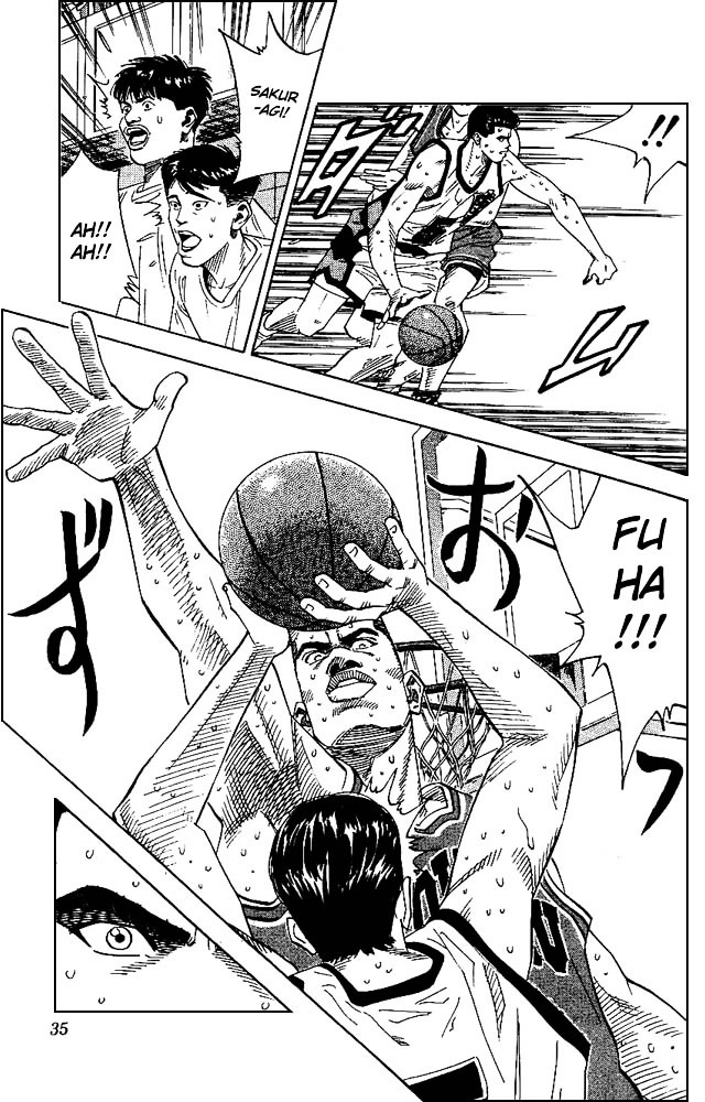 Slam Dunk - Vol.19 Chapter 163 : The Disappointing First Half