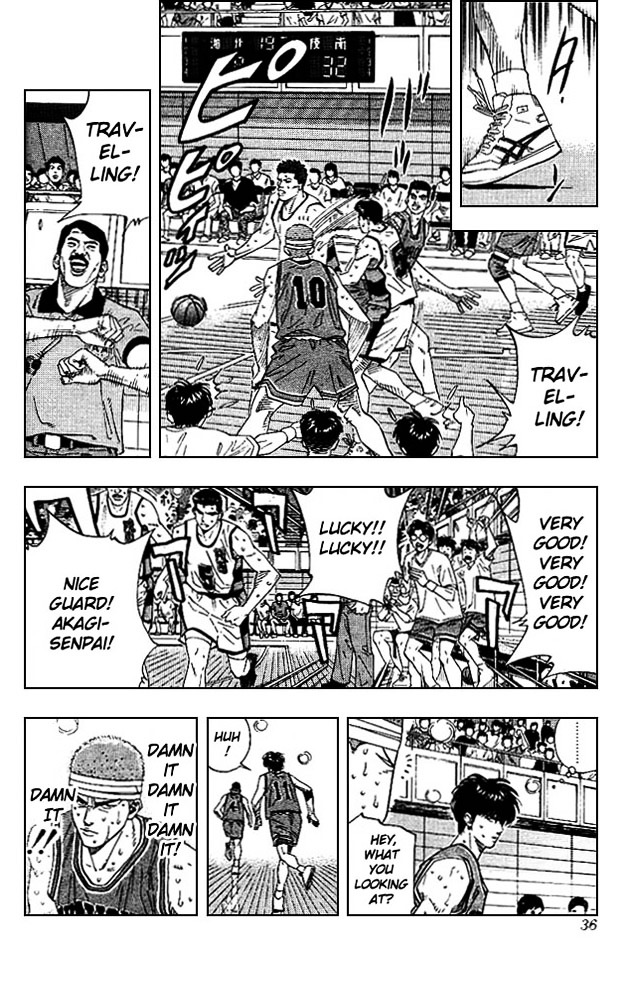 Slam Dunk - Vol.19 Chapter 163 : The Disappointing First Half