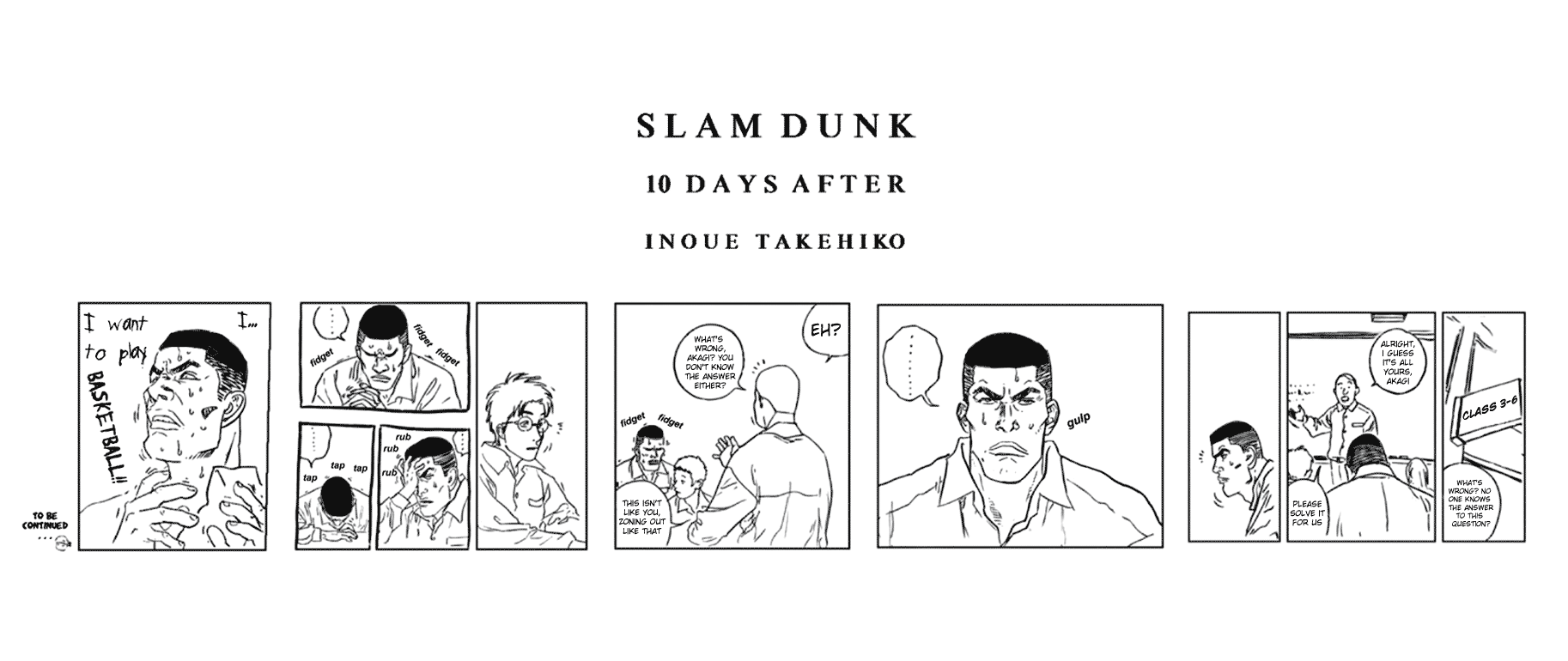 Slam Dunk - Chapter Oneshot V2 : 10 Days After