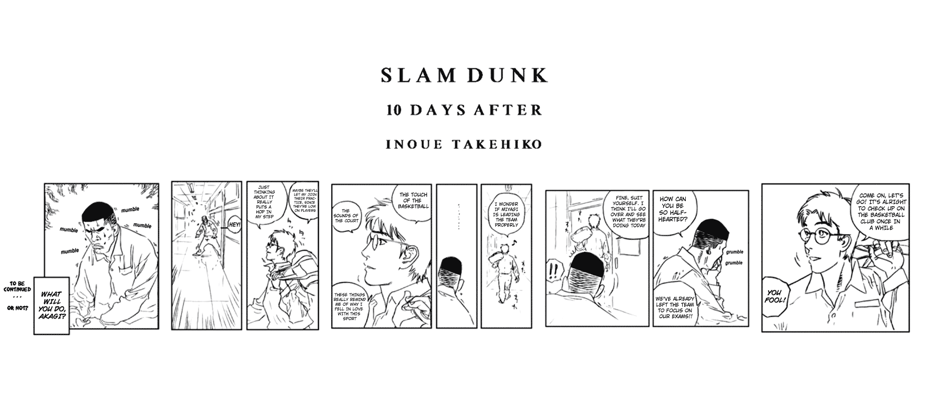 Slam Dunk - Chapter Oneshot V2 : 10 Days After