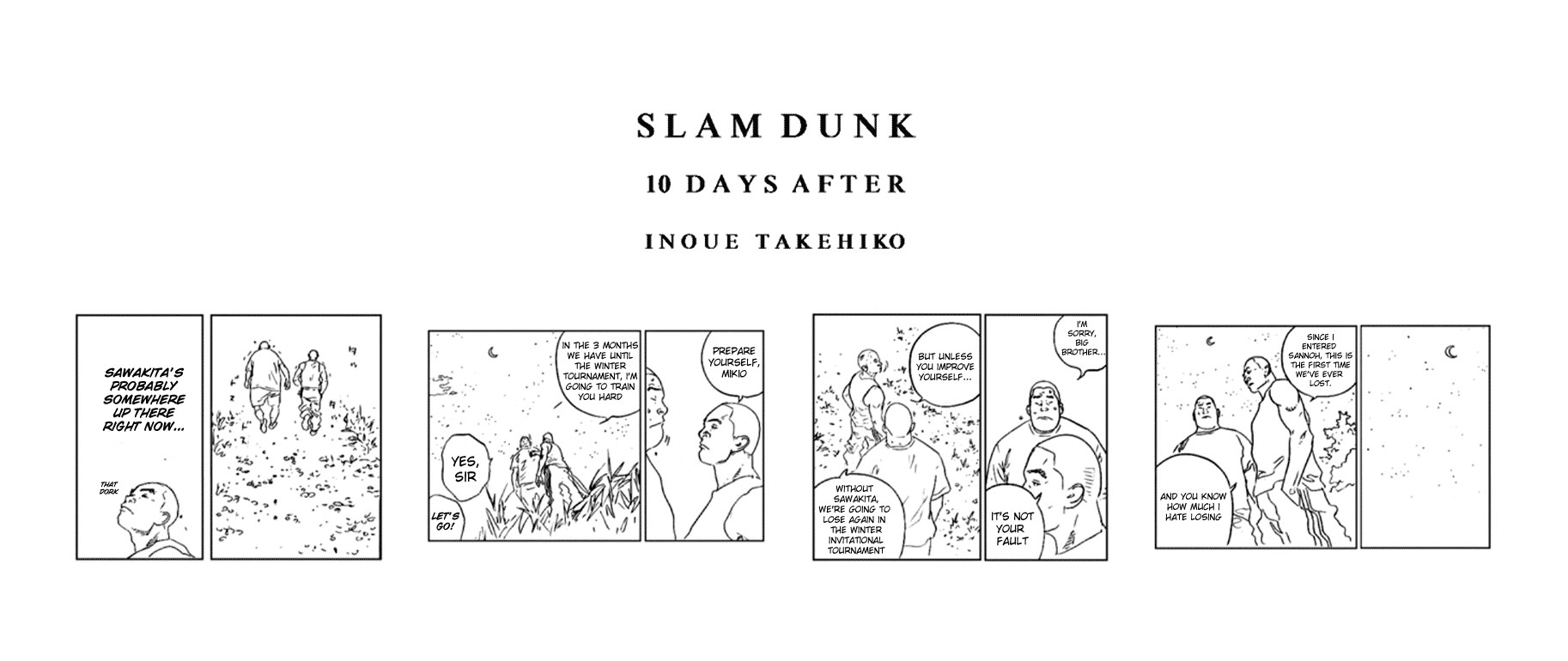 Slam Dunk - Chapter Oneshot V2 : 10 Days After