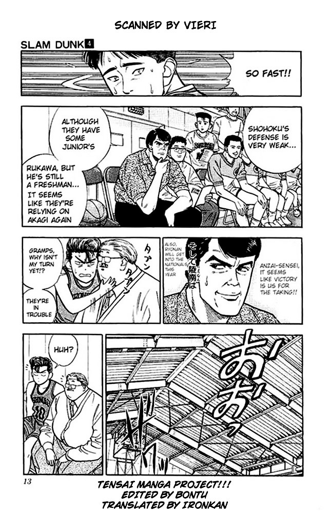 Slam Dunk - Vol.4 Chapter 27 : Captain In High Spirits