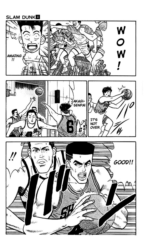 Slam Dunk - Vol.4 Chapter 27 : Captain In High Spirits