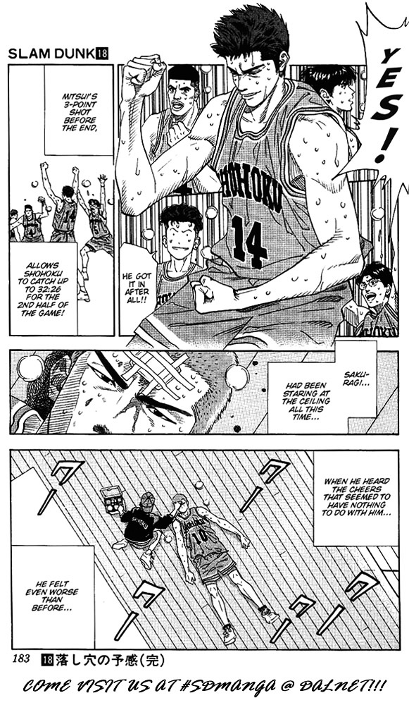 Slam Dunk - Vol.18 Chapter 161 : Losing