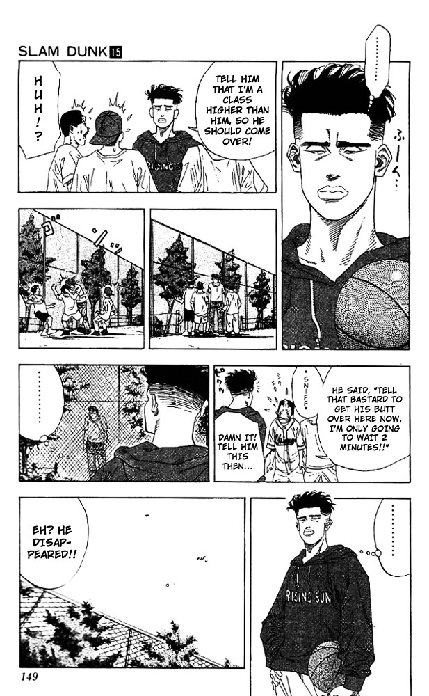 Slam Dunk - Vol.15 Chapter 133 : Responsibility Problem