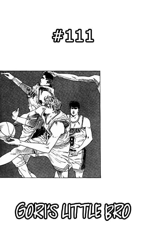 Slam Dunk - Vol.13 Chapter 111 : Gorilla S Little Brother