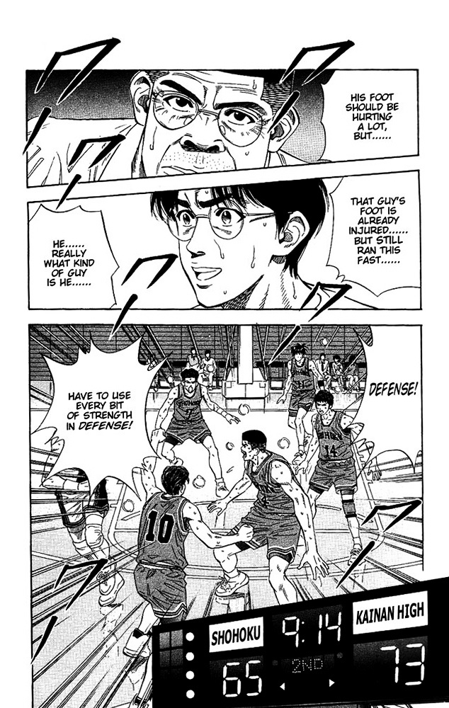 Slam Dunk - Vol.14 Chapter 122 : A Man Full Of Energy