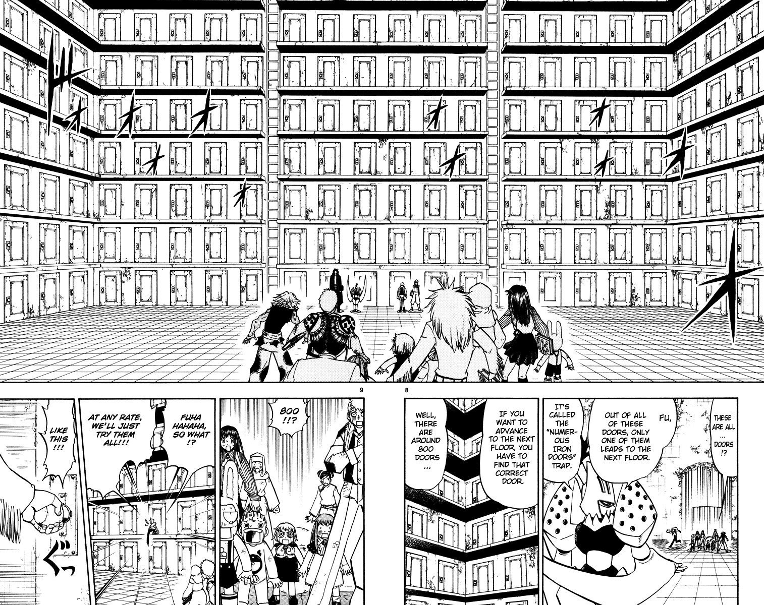 Konjiki No Gash!! - Vol.24 Chapter 231 : Numerous Iron Doors