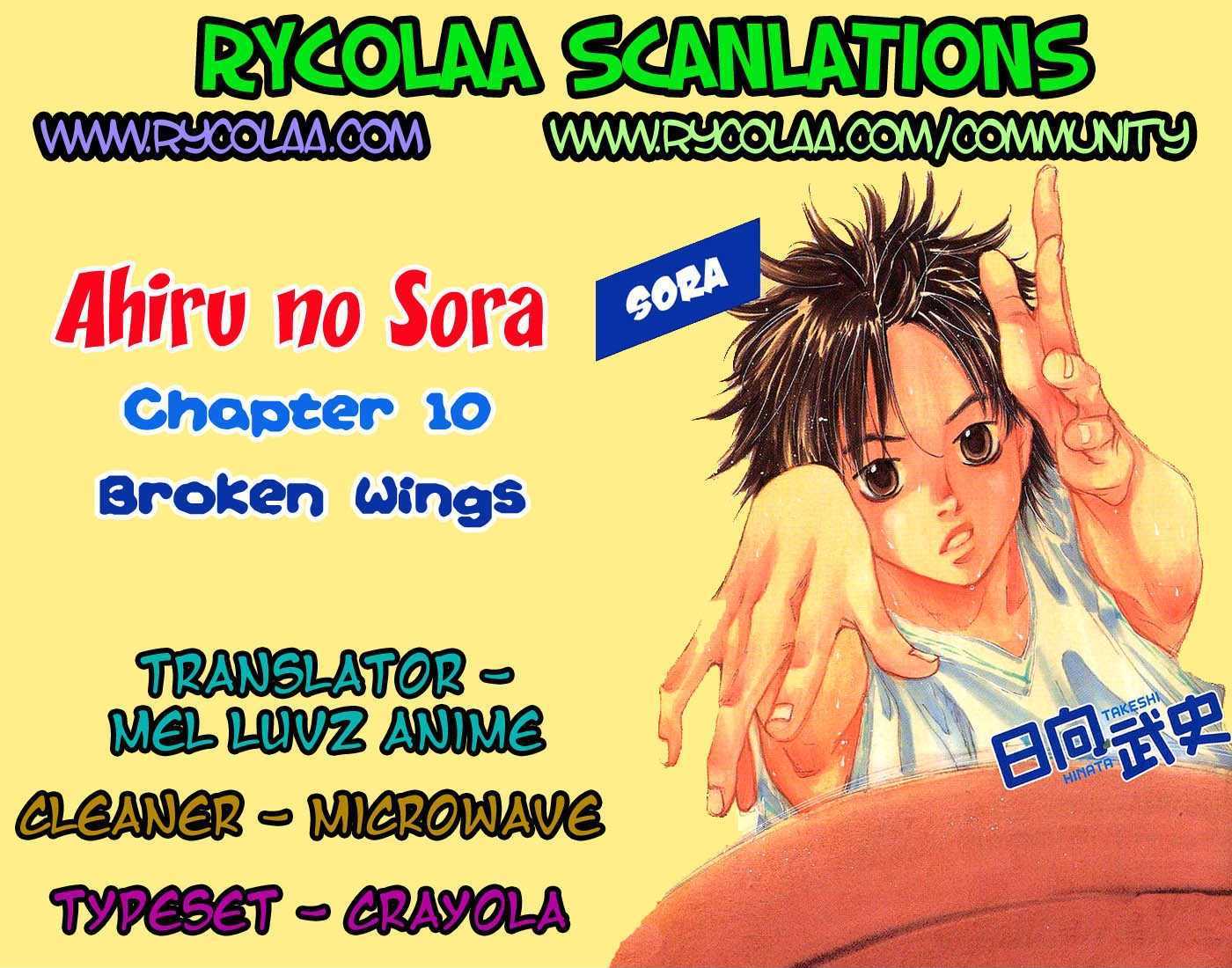 Ahiru No Sora - Vol.2 Chapter 10 : Broken Wings