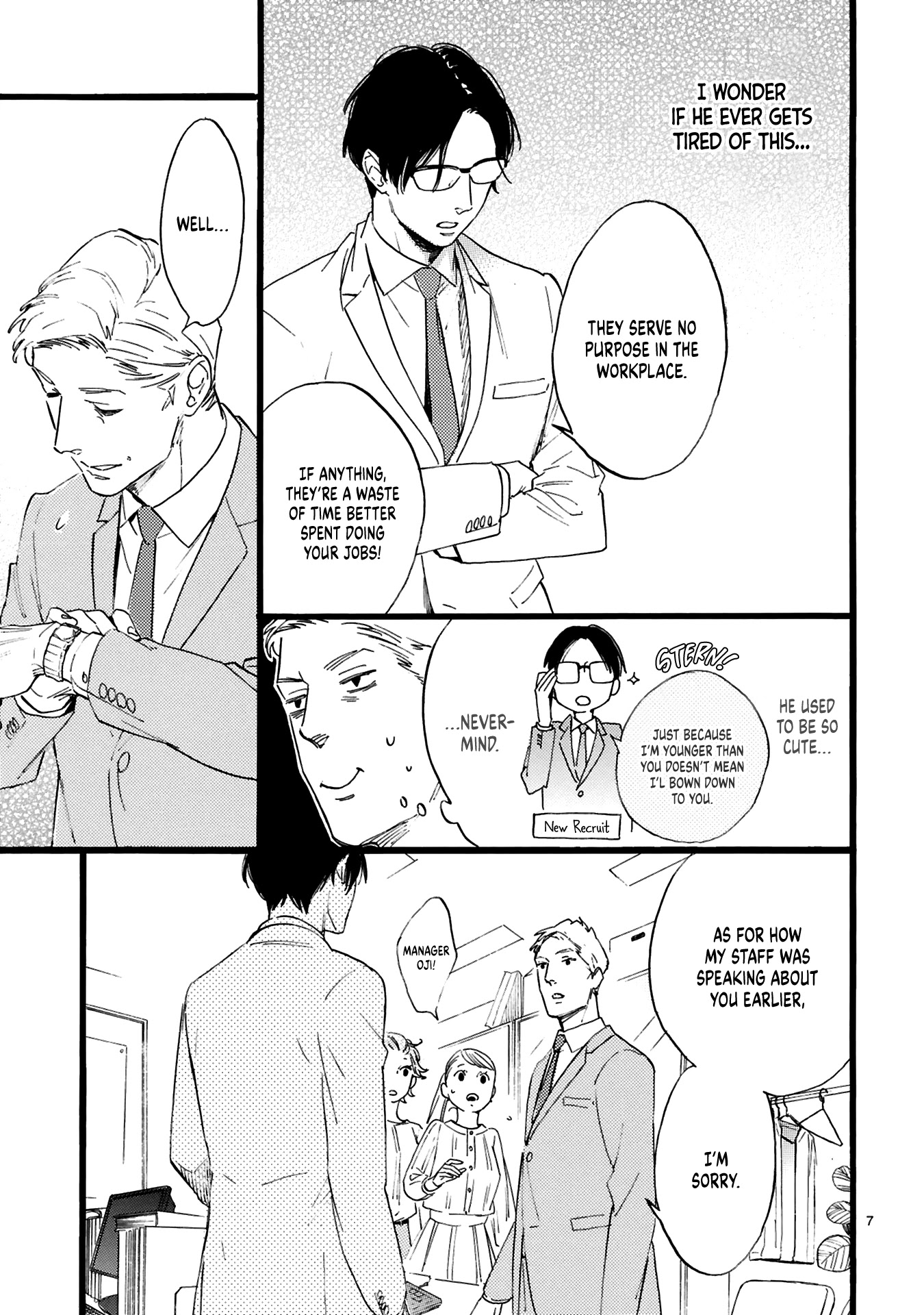 This Uncle Likes Cute Things - Chapter 2: Manager Oji Uses The Power Of Cuteness To Self-Motivate