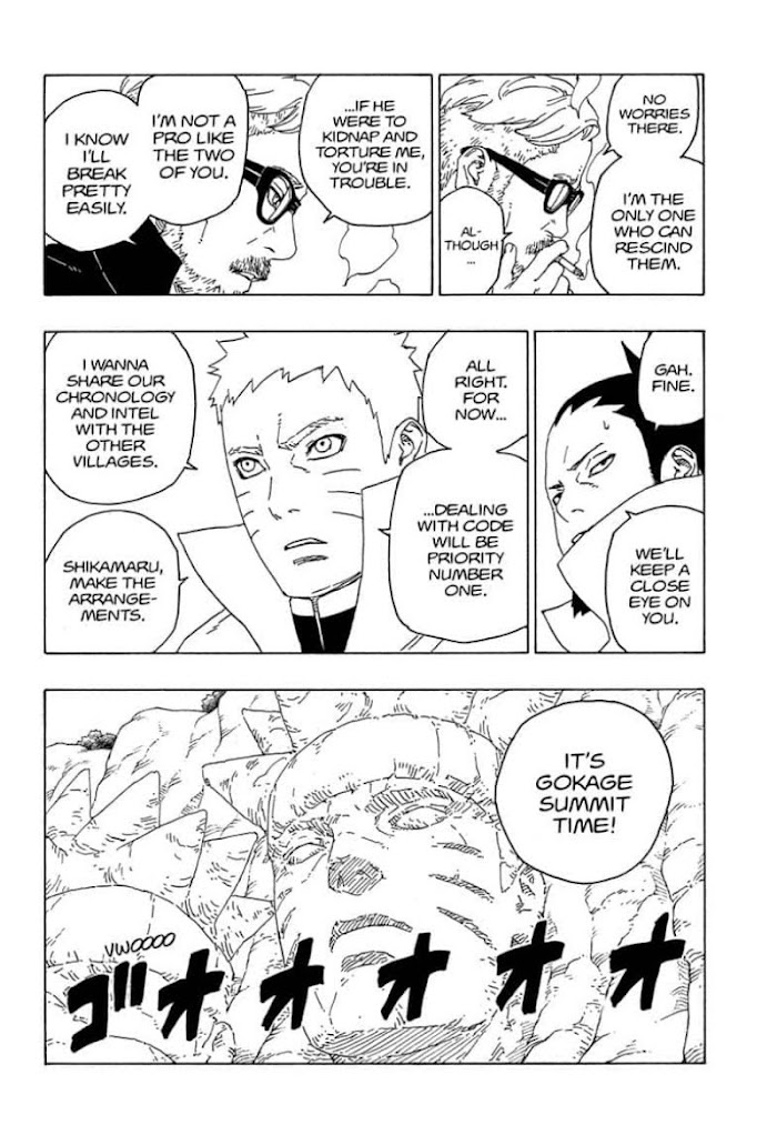 Boruto: Naruto Next Generations - Chapter 56 : Number 56: Code