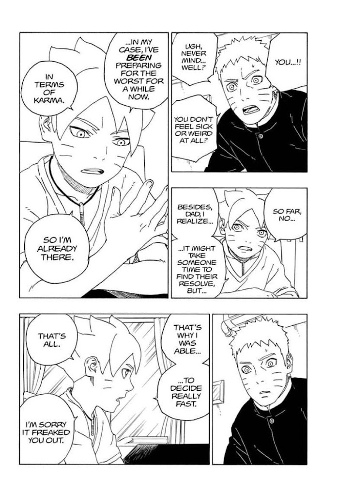 Boruto: Naruto Next Generations - Chapter 58 : Number 58: The Right Job Fo..